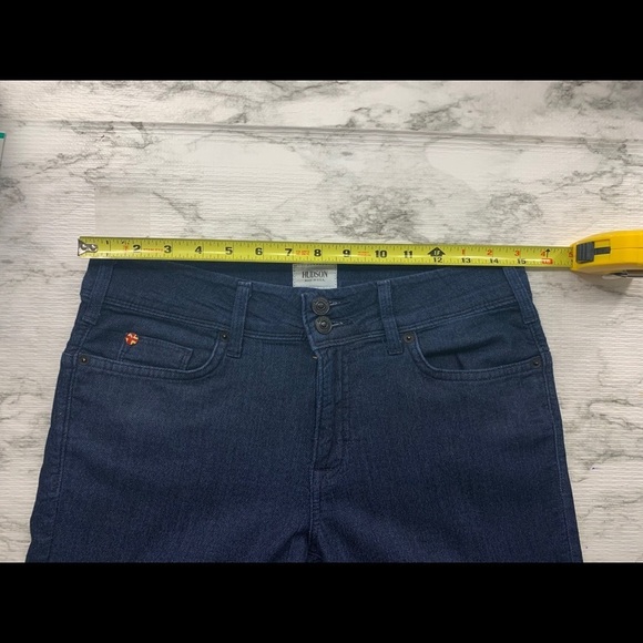 Hudson Dark Rince Trouser/Wide Leg Jeans - Picture 9 of 13